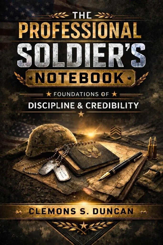 The Professional Soldier's Notebook Foundations of Discipline & Credibility
