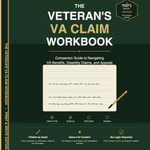 The Veteran’s VA Claim Workbook — Print & Write Edition 2026 by Clemons Duncan